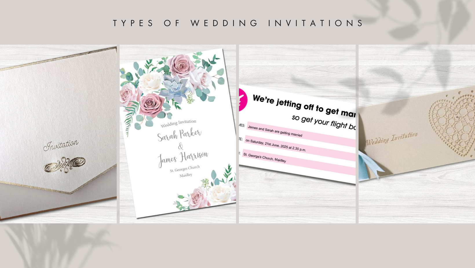 How to Choose the Right Wedding Invitation A Comprehensive Guide