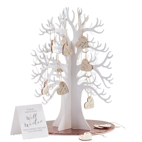 Wooden Wishing Tree Guest Book Alternative.