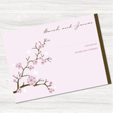 Blossom Reply Card.