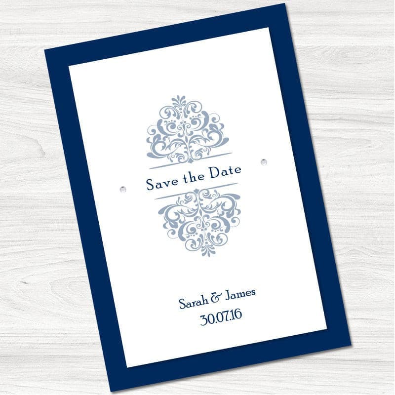 Allegra Save the Date Card.