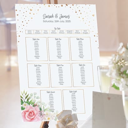 How to Seat Guests at Your Wedding Breakfast