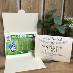 Can You Use Lottery Tickets as Wedding Favours?