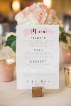 Wedding Menu Cards: What Are They and Why Do You Need Them?