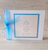 Allegra Turquoise Guestbook
