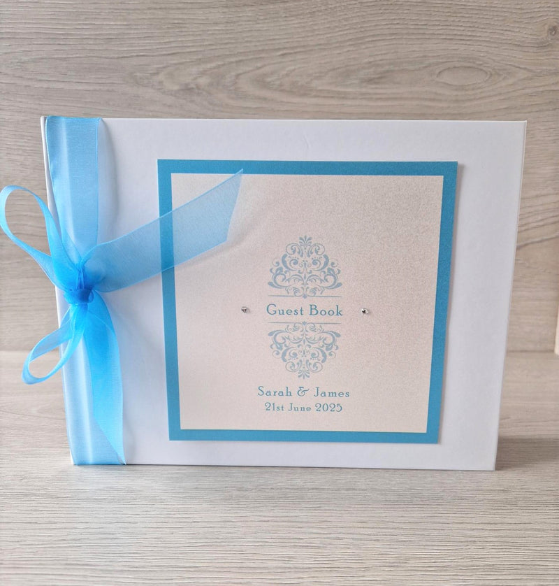 Allegra Turquoise Guestbook