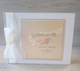 Celebrate Wedding Guest Book - Pink