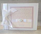 Felicity Pink Wedding Guest Book