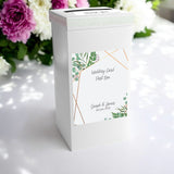 Rosemary Personalised Wedding Postbox