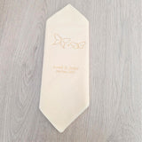 Personalised Serviettes/Napkins, Butterflies, Available in Cream or White