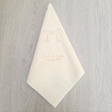 Cocktail Glasses Napkins/Serviettes, Personalised - Available in White or Cream
