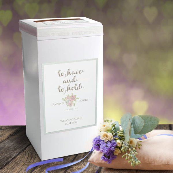 To Have & To Hold Min Wedding Postbox