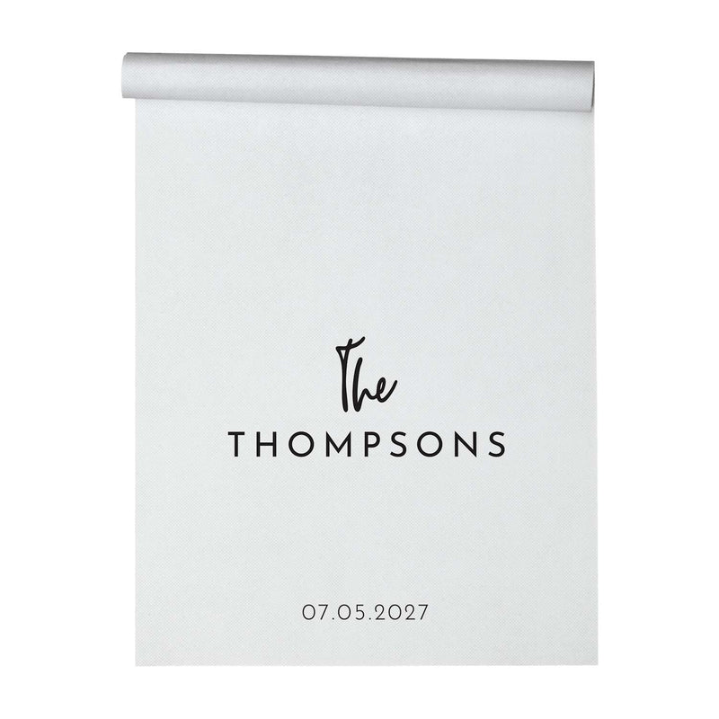 Personalised Last Name Aisle Runner, Suitable for All Occasions, UK Supplier