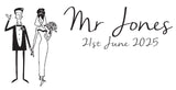 Wedding Couple Personalised Mugs