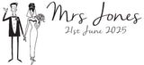 Wedding Couple Personalised Mugs