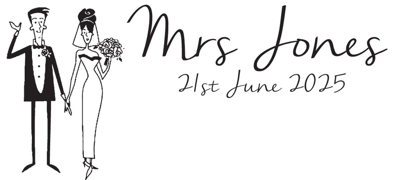 Wedding Couple Personalised Mugs