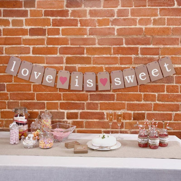 Just My Type Candy Buffet Bunting.