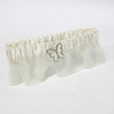 Satin Butterfly Garter.