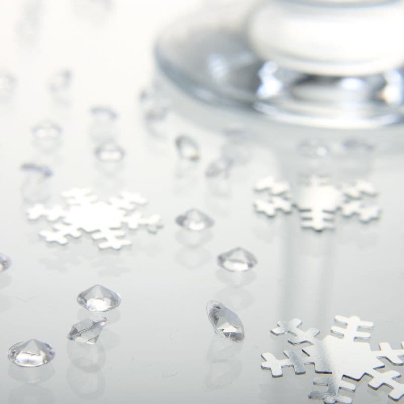 Winter Table Crystal and Confetti Pack.