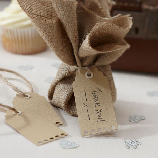 Vintage Affair Luggage Tags.