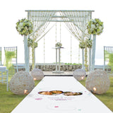 Photo Upload Personalised Aisle Runner.