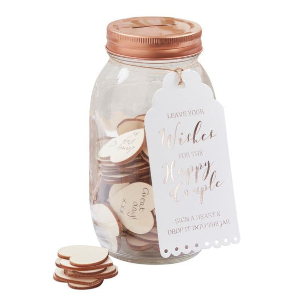 Wishing Jar Guest Book.