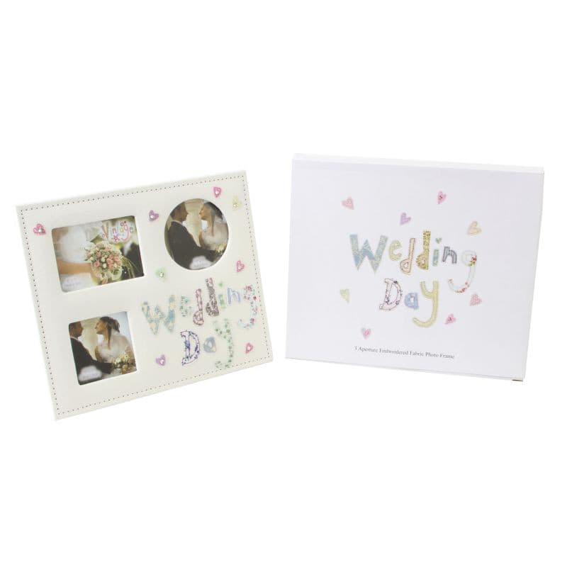 Blue Eyed Sun Vintage Wedding Photo Frame.