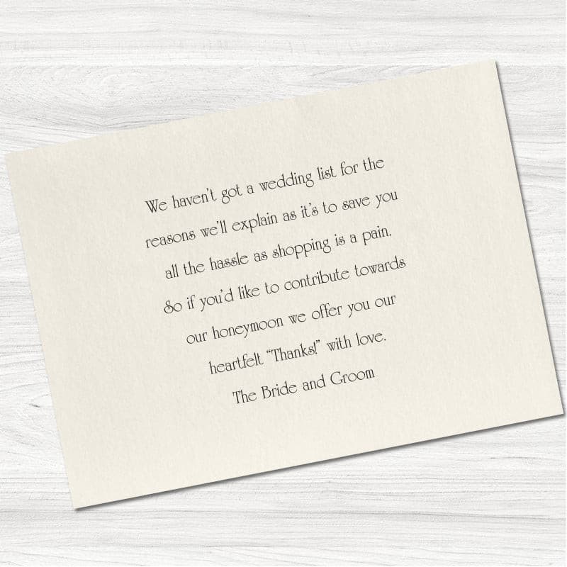 Cream Note Card.