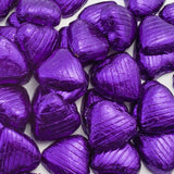 Chocolate Foiled Hearts.