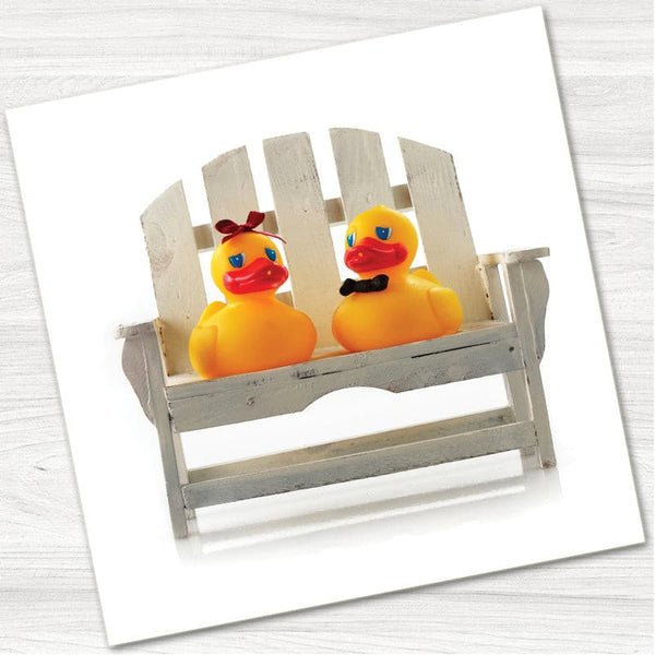 Wedding Quackers Wedding Evening Invitation.
