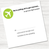 Holiday Ticket Reply Card.