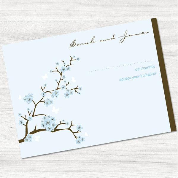 Blossom Reply Card.