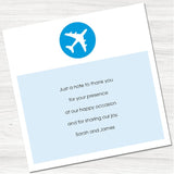 Holiday Ticket Thank You Card.