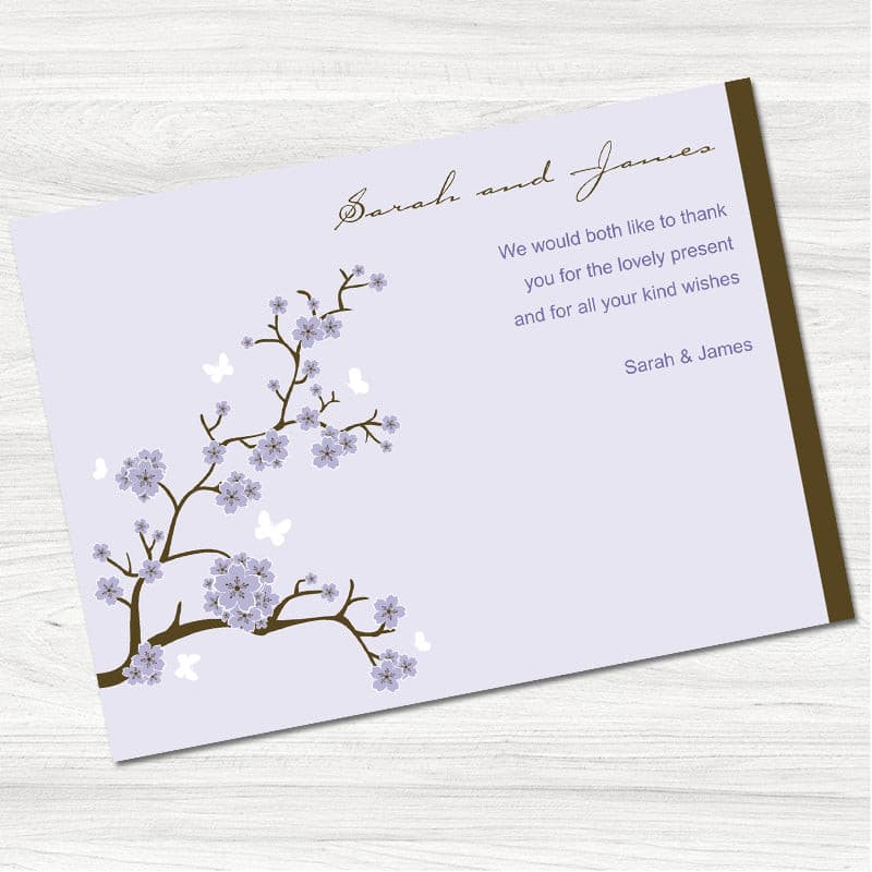 Blossom Thank You Card.