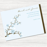 Blossom Thank You Card.