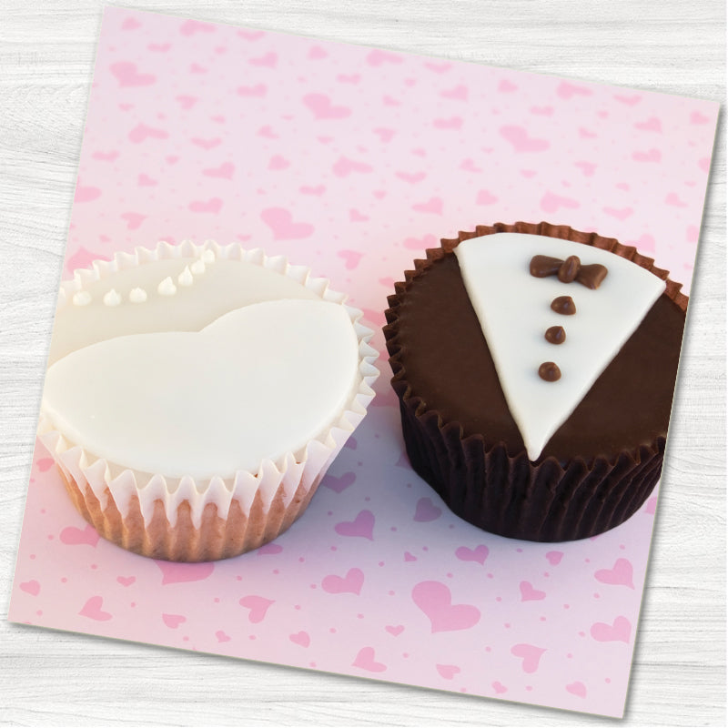Cupcakes Wedding Day Invitation.