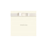 White Wedding Wedding Evening Invitation.