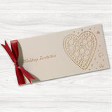 Charlotte Wedding Evening Invitation.