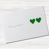 Ribbons Wedding Evening Invitation.