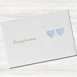 Ribbons Wedding Evening Invitation.