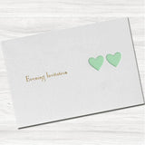 Ribbons Wedding Evening Invitation.