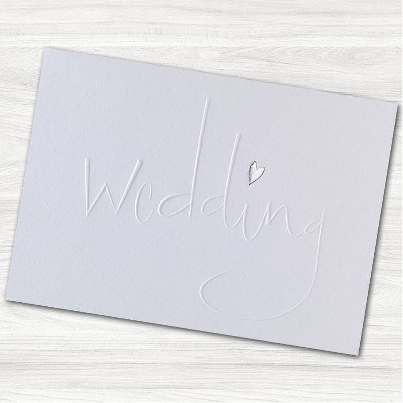 Heartfelt Wedding Evening Invitation.