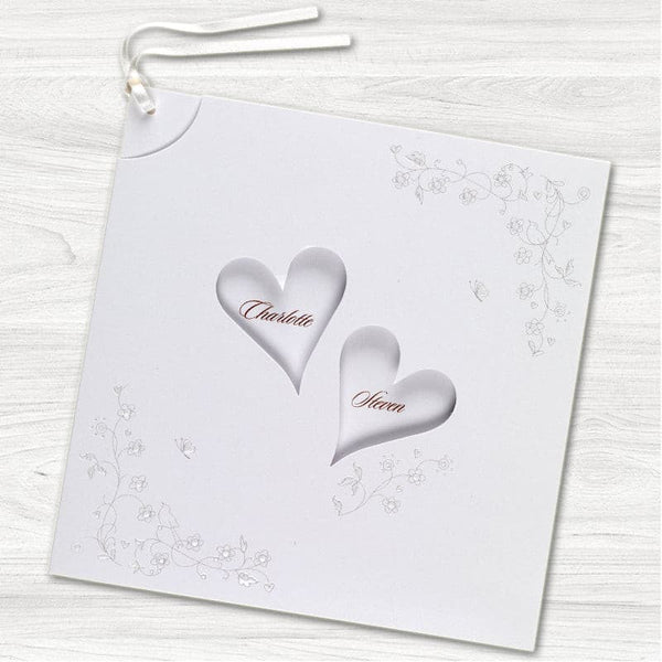Love Is Wedding Evening Invitation.