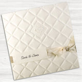 Quilted Wedding Evening Invitation.