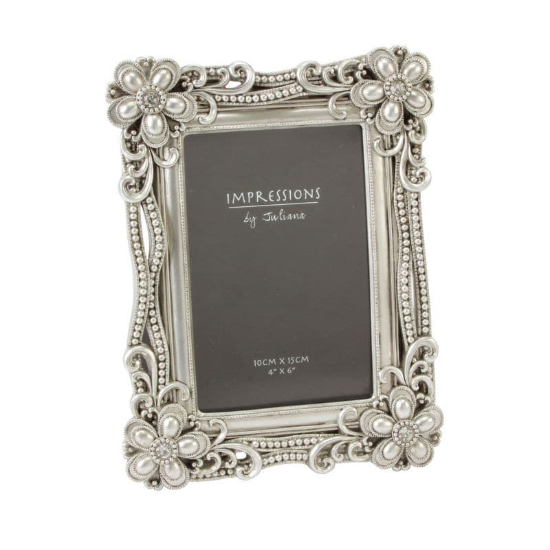 Flower Corner 4 x 6 Photo Frame.