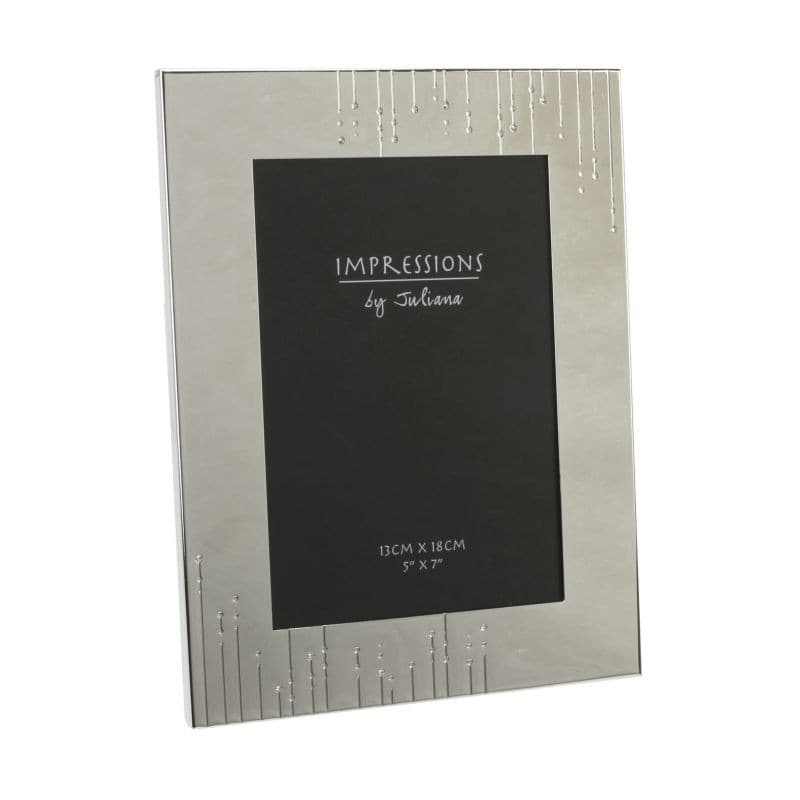 Falling Crystals 5 x 7 Photo Frame.