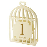 Bird Cage Laser Cut Table Numbers.