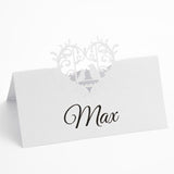 Filigree Bird Cage Place Card.