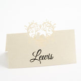 Filigree Bird Cage Place Card.