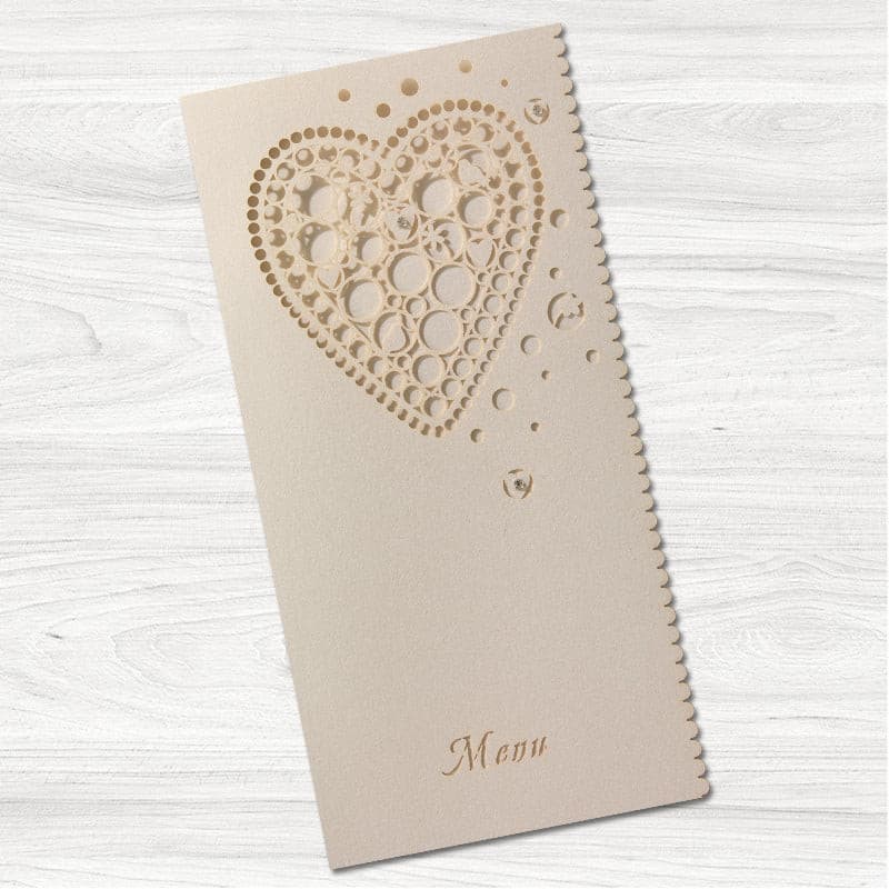 Charlotte Menu Card.