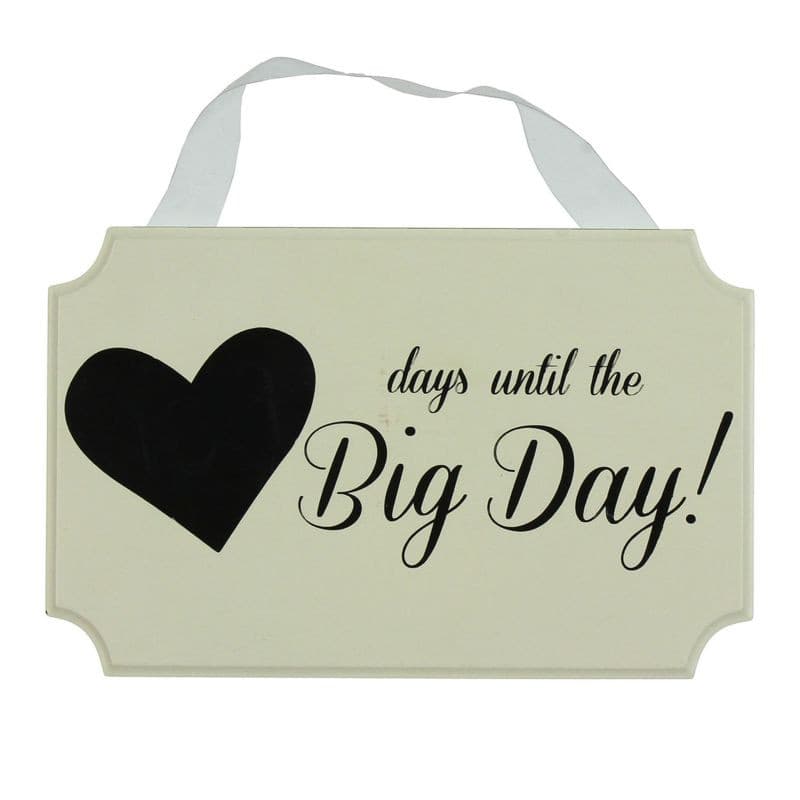Wedding Date Plaque.